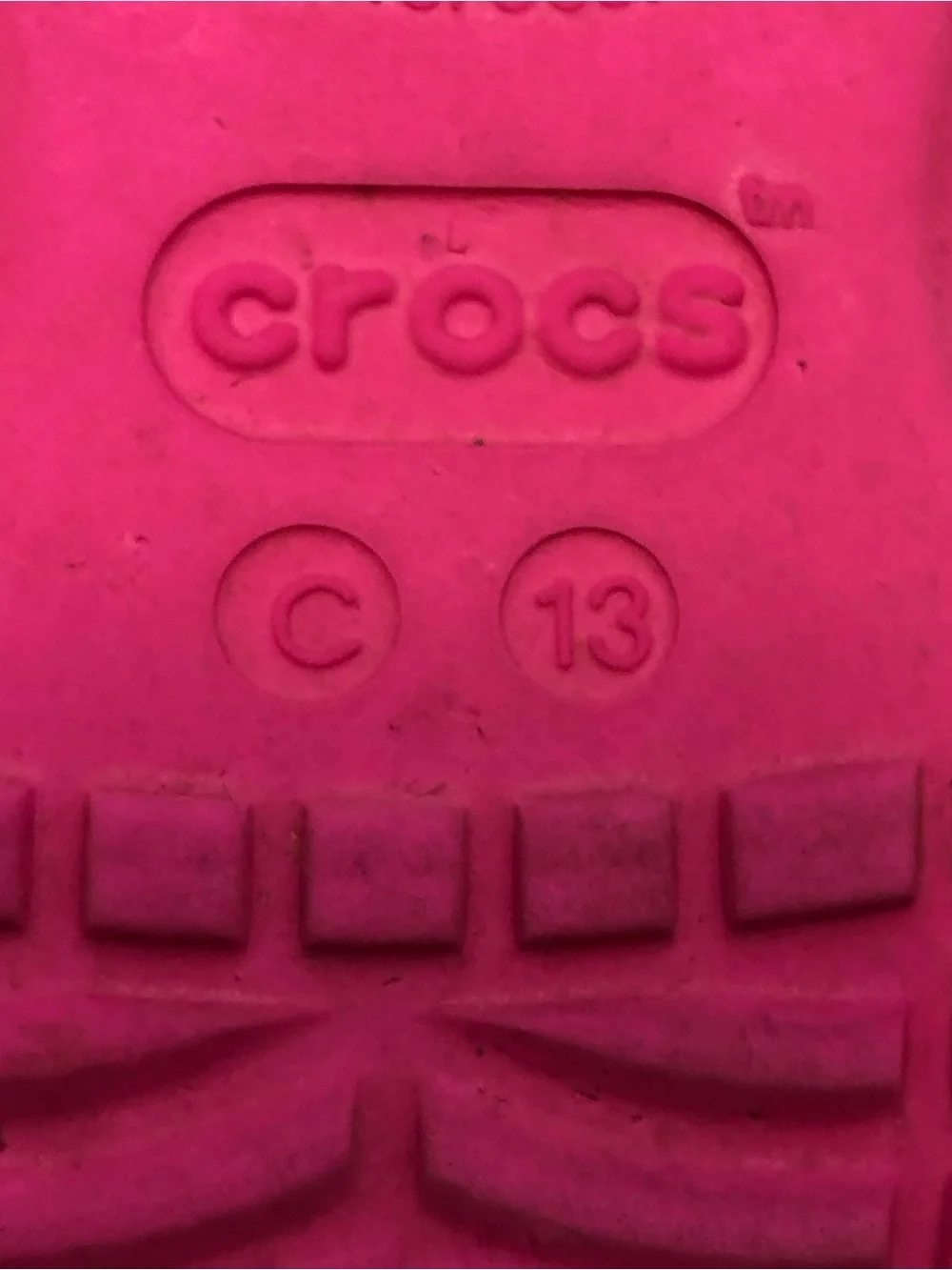 Crocs Classic Clogs, Sz 13 child